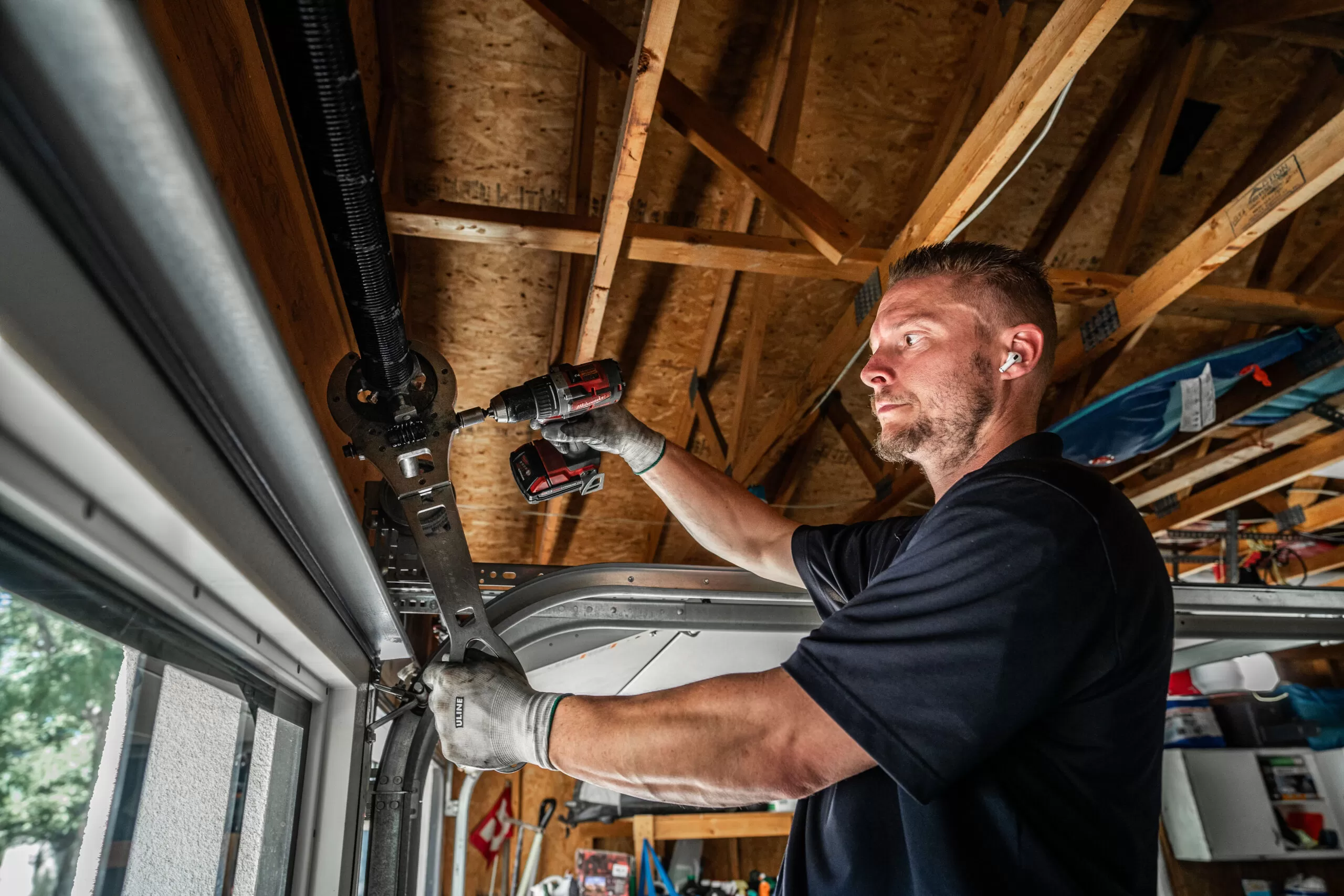 Torsion spring repair in Dallas-Fort Worth